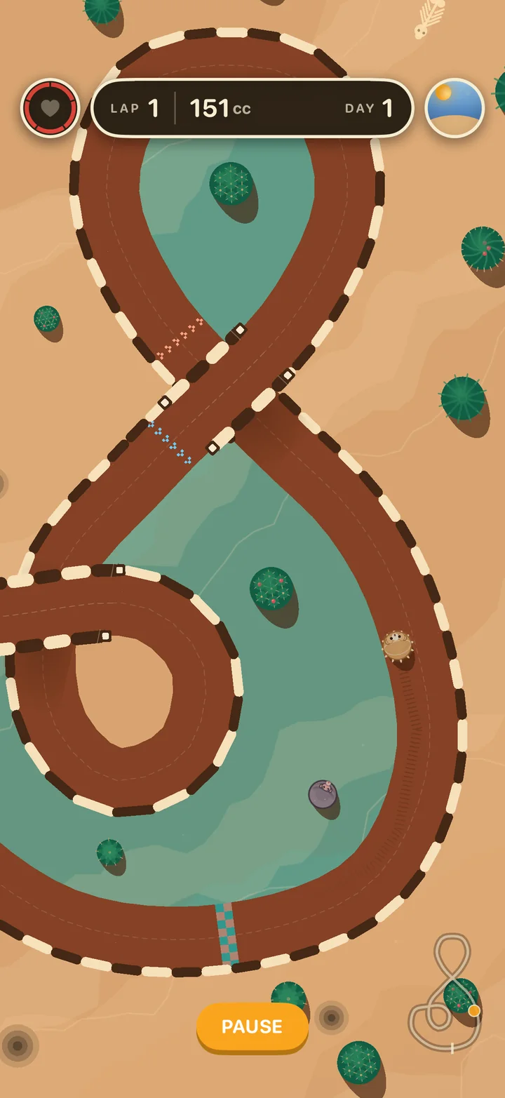 Animal Loop screenshot: Dune Flats: Figure 8