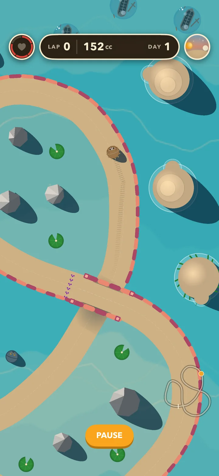 Animal Loop screenshot: Coral Shallows: Figure 8