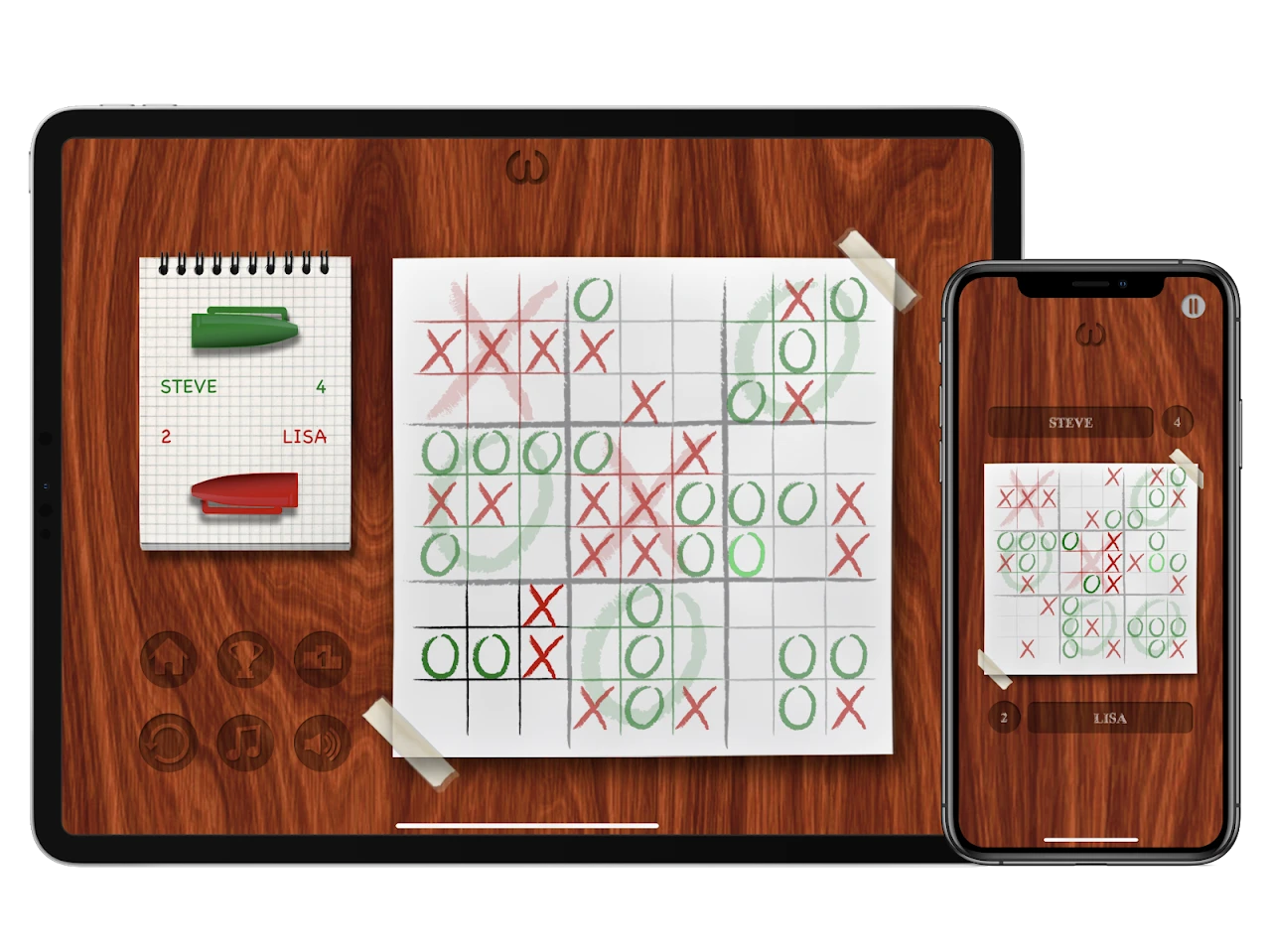 TicToe Fury: Multiple game styles on iPad and iPhone